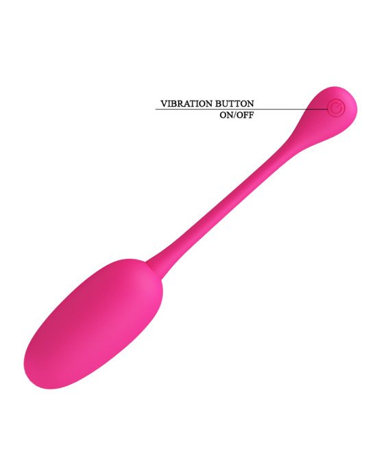Віброяйце - Pretty Love Knucker Vibrating Egg Magenta Віброяйце - Pretty Love Knucker Vibrating Egg Magenta