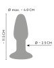 Анальна пробка - Coloгful Joy Triple Colour Butt Plug Анальна пробка - Coloгful Joy Triple Colour Butt Plug