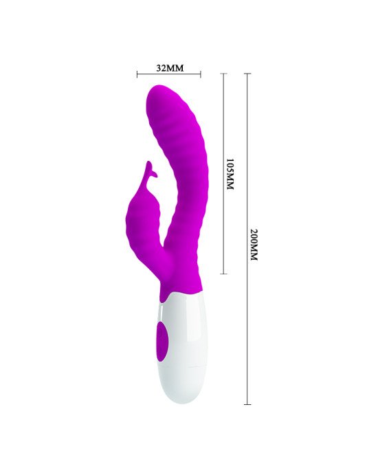 Вібратор - Pretty Love Hyman Vibrator Purple Вібратор - Pretty Love Hyman Vibrator Purple