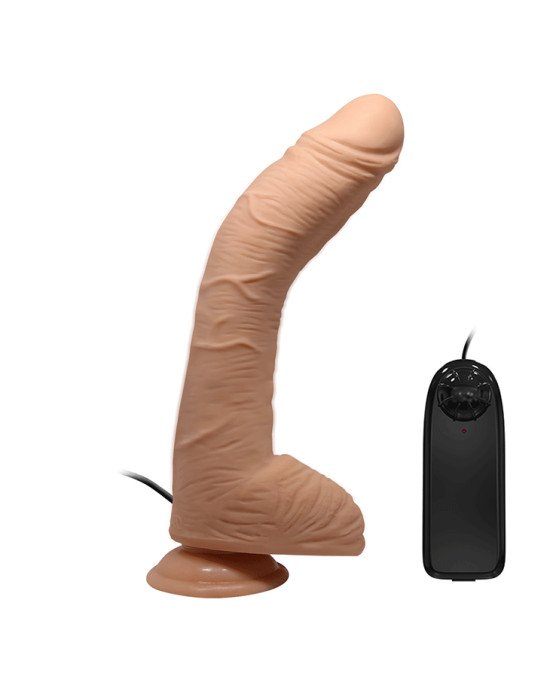 Вібратор - Beautiful Encounter Alex Vibrating Dildo Flesh Вібратор - Beautiful Encounter Alex Vibrating Dildo Flesh