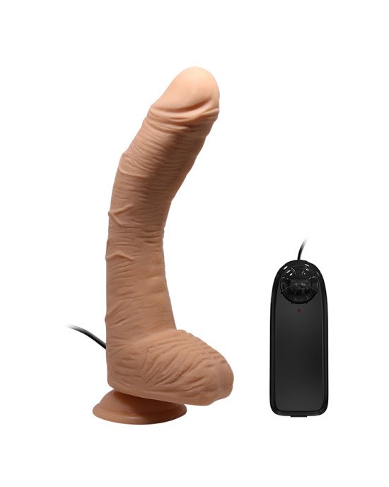 Вібратор - Beautiful Encounter Alex Vibrating Dildo Flesh Вібратор - Beautiful Encounter Alex Vibrating Dildo Flesh