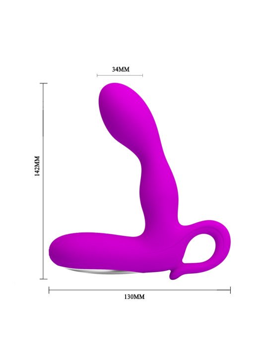 Масажер простати - Pretty Love Barrack Prostate Stimulator Purple
