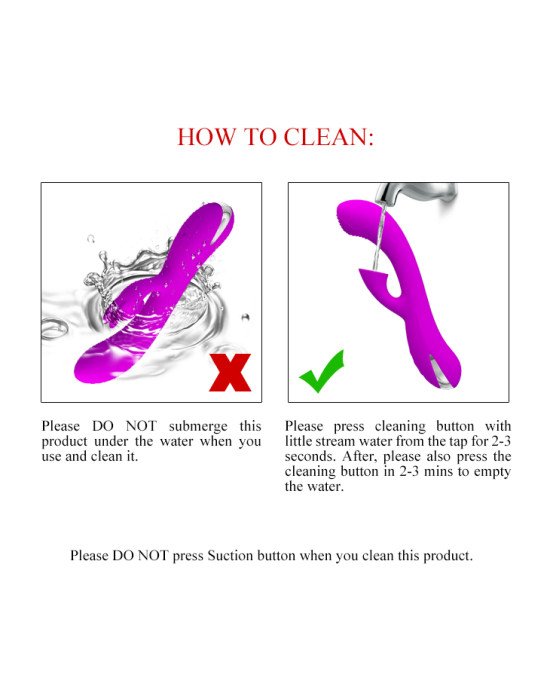 Вібратор - Pretty Love Sam Vibrator Purple Вібратор - Pretty Love Sam Vibrator Purple