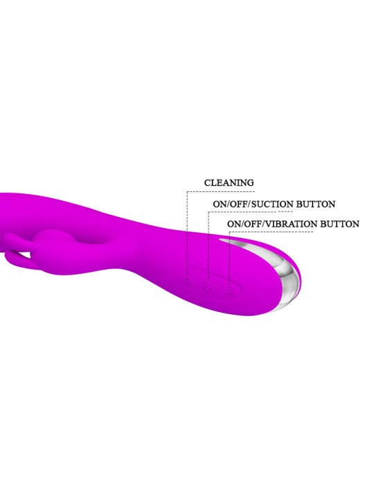Вібратор - Pretty Love Sam Vibrator Purple Вібратор - Pretty Love Sam Vibrator Purple