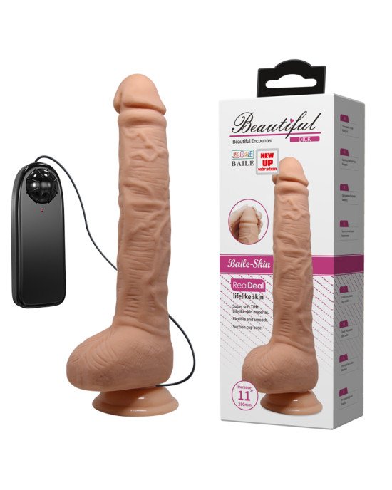 Вібратор - Beautiful Encounter Dick Vibrator Flesh Вібратор - Beautiful Encounter Dick Vibrator Flesh
