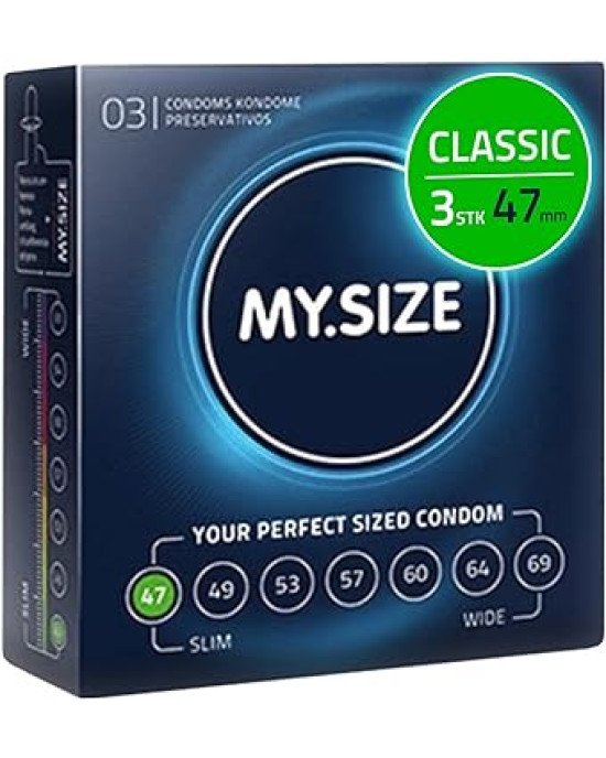 Презервативи - My.Size 47, 3 шт. Презервативи - My.Size 47, 3 шт.