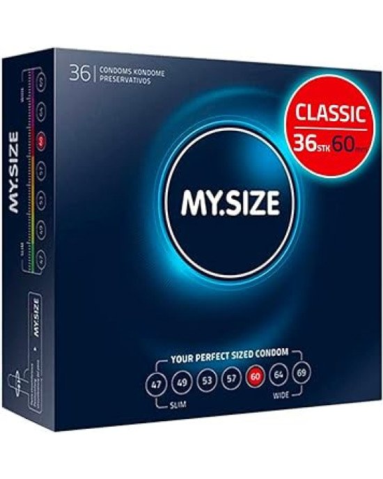 Презервативи - My.Size 60, 36 шт. Презервативи - My.Size 60, 36 шт.
