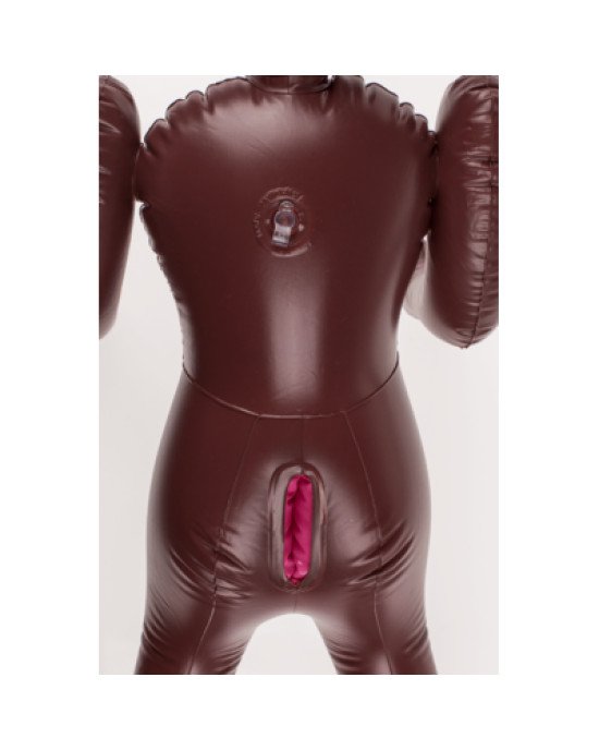 Надувна міні лялька Mini Blow-Up Doll Brown Hair, 66 см Надувна міні лялька Mini Blow-Up Doll Brown Hair, 66 см