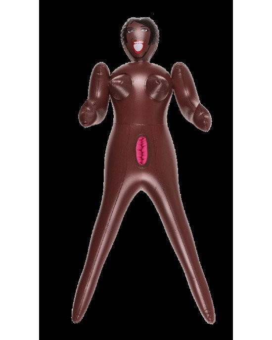 Надувна міні лялька Mini Blow-Up Doll Brown Hair, 66 см Надувна міні лялька Mini Blow-Up Doll Brown Hair, 66 см