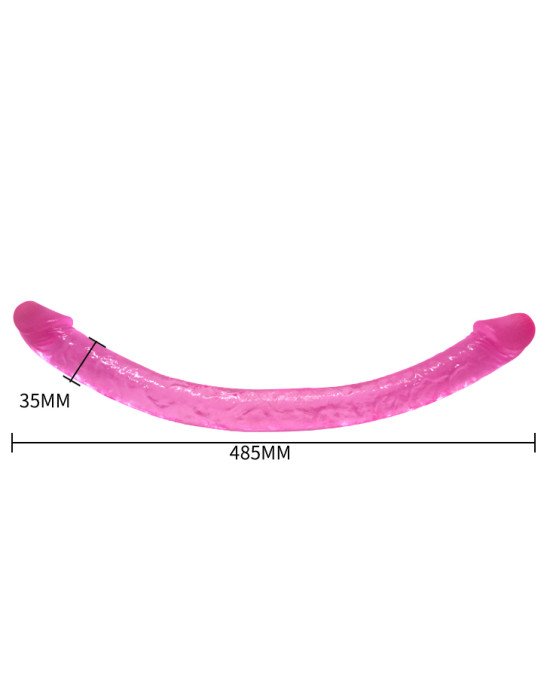 Double Dong Pink Slender Bender 19.1 Double Dong Pink Slender Bender 19.1