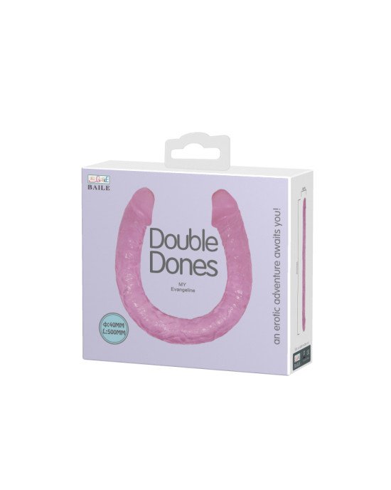 Double Dong Pink Slender Bender 19.1 Double Dong Pink Slender Bender 19.1