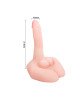 Вібратор - Mr.Big Vibrating & Rotating Cock Flesh Вібратор - Mr.Big Vibrating & Rotating Cock Flesh