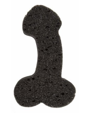 Губка для ванни Sponge Willy Black, 19 см