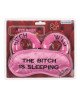 Плюшеві наручники та маска для очей Wild Bitch Pink