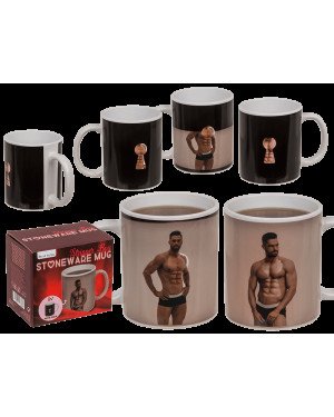 Чашка з термоефектом Stoneware Mug Stripper Boy