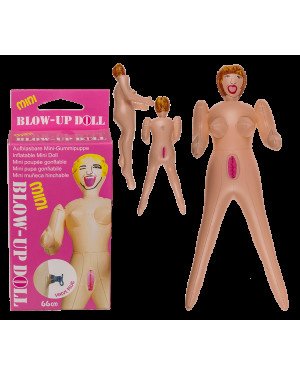 Надувна міні лялька Mini Blow-Up Doll Red Hair, 66 см