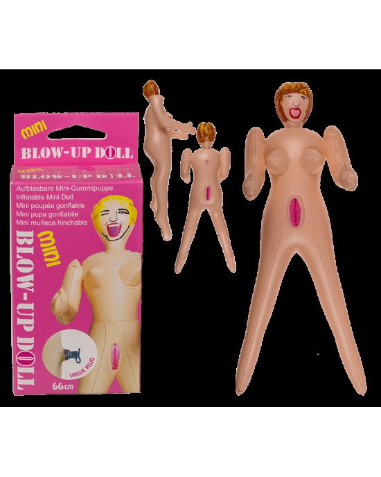 Надувна міні лялька Mini Blow-Up Doll Red Hair, 66 см Надувна міні лялька Mini Blow-Up Doll Red Hair, 66 см