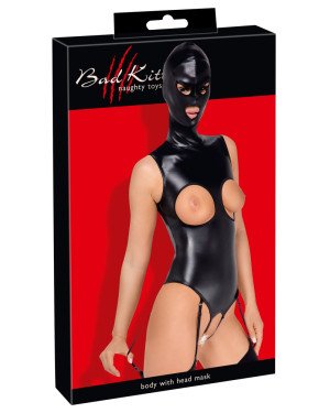 Боді з маскою - 2480484 Bad Kitty Body & Mask, black