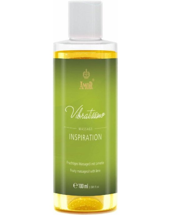 Масажне масло - Vibratissimo Inspiration з ароматом лайму, 100 мл