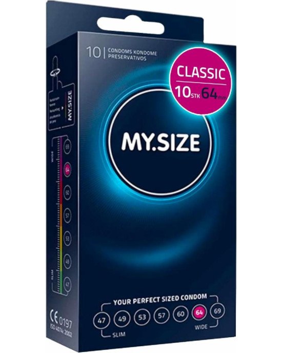 Презервативи - My.Size 64, 10 шт. Презервативи - My.Size 64, 10 шт.