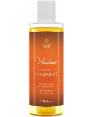 Масажне масло - Vibratissimo Hot Moments з зігріваючим ефектом, 100 мл Масажне масло - Vibratissimo Hot Moments з зігріваючим ефектом, 100 мл