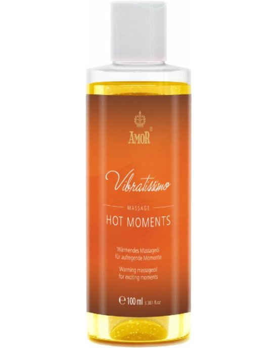 Масажне масло - Vibratissimo Hot Moments з зігріваючим ефектом, 100 мл Масажне масло - Vibratissimo Hot Moments з зігріваючим ефектом, 100 мл