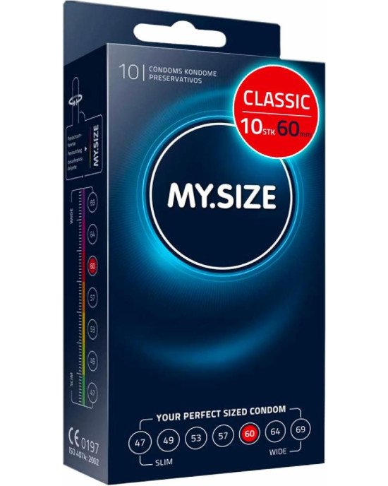 Презервативи - My.Size 60, 10 шт. Презервативи - My.Size 60, 10 шт.