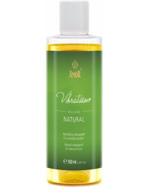 Масажне масло - Vibratissimo Natural з нейтральним ароматом, 100 мл