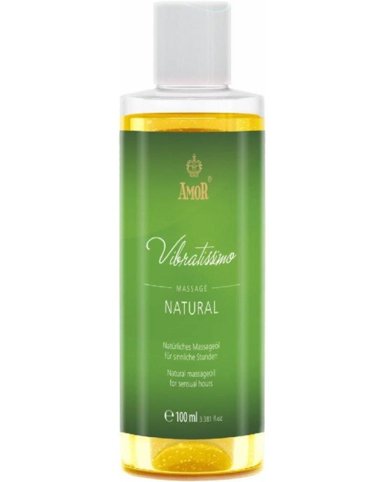 Масажне масло - Vibratissimo Natural з нейтральним ароматом, 100 мл Масажне масло - Vibratissimo Natural з нейтральним ароматом, 100 мл