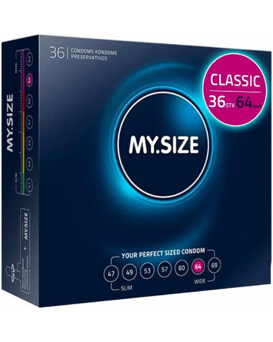 Презервативи - My.Size 64, 36 шт. Презервативи - My.Size 64, 36 шт.