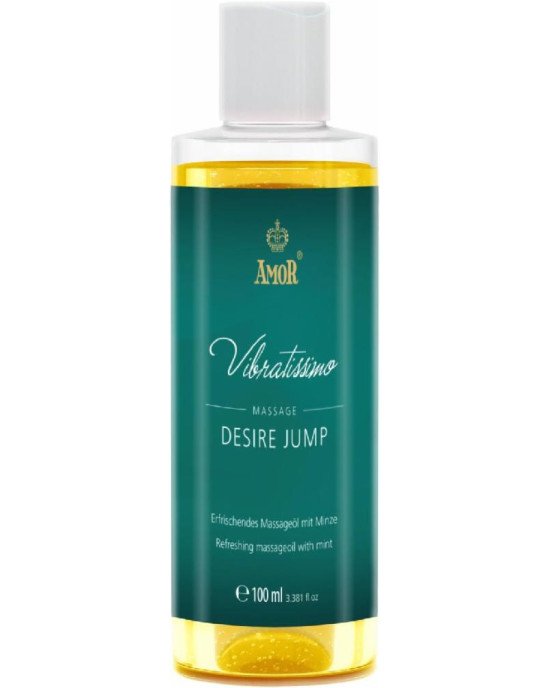 Масажне масло - Vibratissimo Desire Jump з ароматом перцевої м’яти, 100 мл Масажне масло - Vibratissimo Desire Jump з ароматом перцевої м’яти, 100 мл