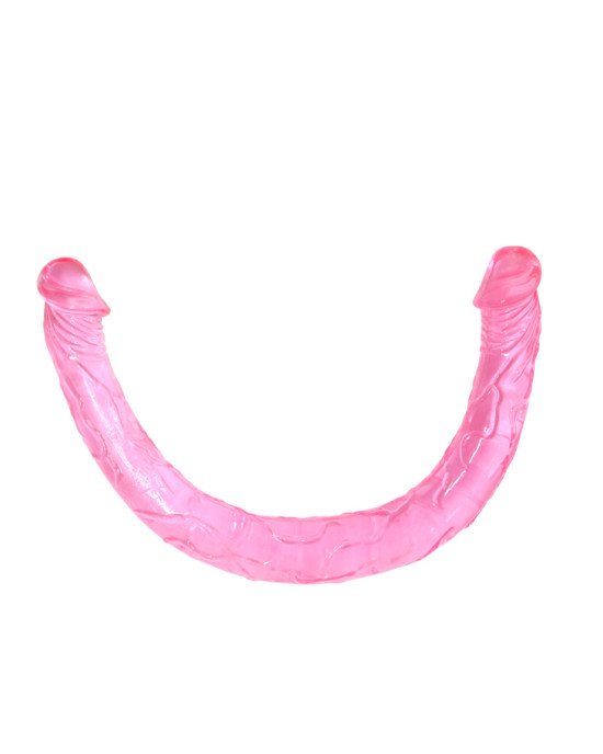 Двосторонній фалоімітатор - Double Dong Pink, 45 см Двосторонній фалоімітатор - Double Dong Pink, 45 см
