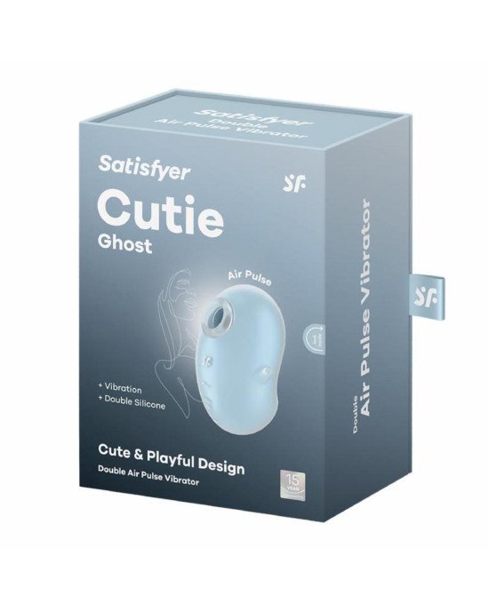 Вакуумний стимулятор - Satisfyer Cutie Ghost Blue Вакуумний стимулятор - Satisfyer Cutie Ghost Blue