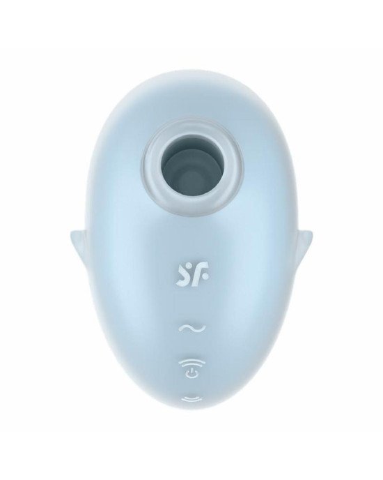 Вакуумний стимулятор - Satisfyer Cutie Ghost Blue Вакуумний стимулятор - Satisfyer Cutie Ghost Blue