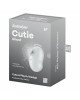 Вакуумний стимулятор - Satisfyer Cutie Ghost White Вакуумний стимулятор - Satisfyer Cutie Ghost White