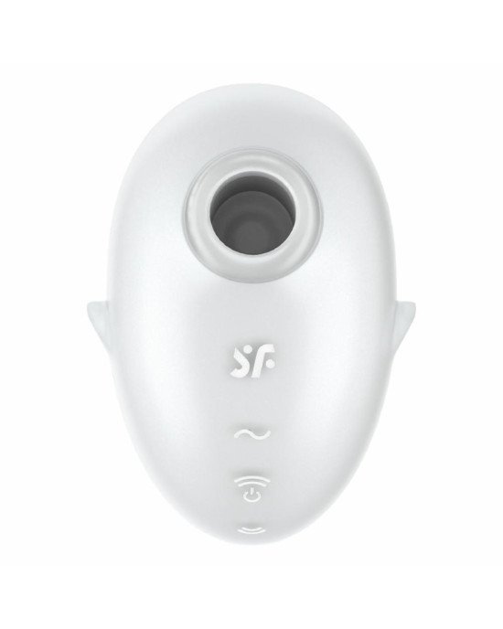 Вакуумний стимулятор - Satisfyer Cutie Ghost White Вакуумний стимулятор - Satisfyer Cutie Ghost White