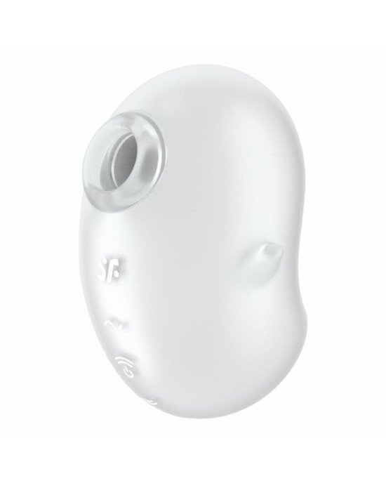 Вакуумний стимулятор - Satisfyer Cutie Ghost White Вакуумний стимулятор - Satisfyer Cutie Ghost White