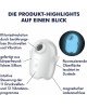 Вакуумний стимулятор - Satisfyer Glowing Ghost White Вакуумний стимулятор - Satisfyer Glowing Ghost White