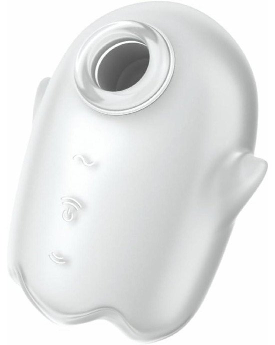 Вакуумний стимулятор - Satisfyer Glowing Ghost White Вакуумний стимулятор - Satisfyer Glowing Ghost White