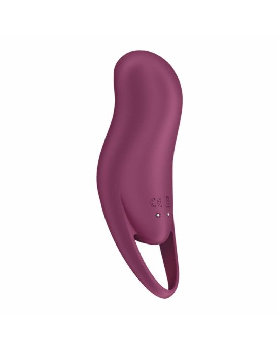 Кліторальний стимулятор - Satisfyer Tap & Climax 1 Bluegrey Кліторальний стимулятор - Satisfyer Tap & Climax 1 Bluegrey