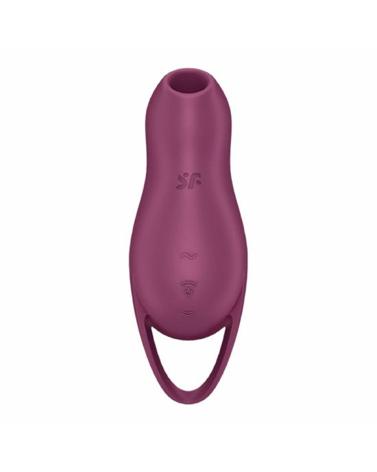 Кліторальний стимулятор - Satisfyer Tap & Climax 1 Bluegrey Кліторальний стимулятор - Satisfyer Tap & Climax 1 Bluegrey