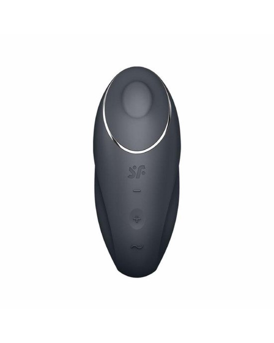 Кліторальний стимулятор - Satisfyer Tap & Climax 1 Grey Кліторальний стимулятор - Satisfyer Tap & Climax 1 Grey