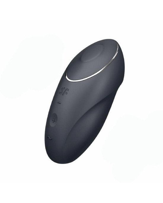Кліторальний стимулятор - Satisfyer Tap & Climax 1 Grey Кліторальний стимулятор - Satisfyer Tap & Climax 1 Grey