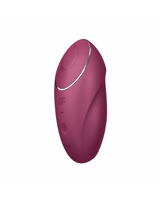 Кліторальний стимулятор - Satisfyer Tap & Climax 1 Red Кліторальний стимулятор - Satisfyer Tap & Climax 1 Red