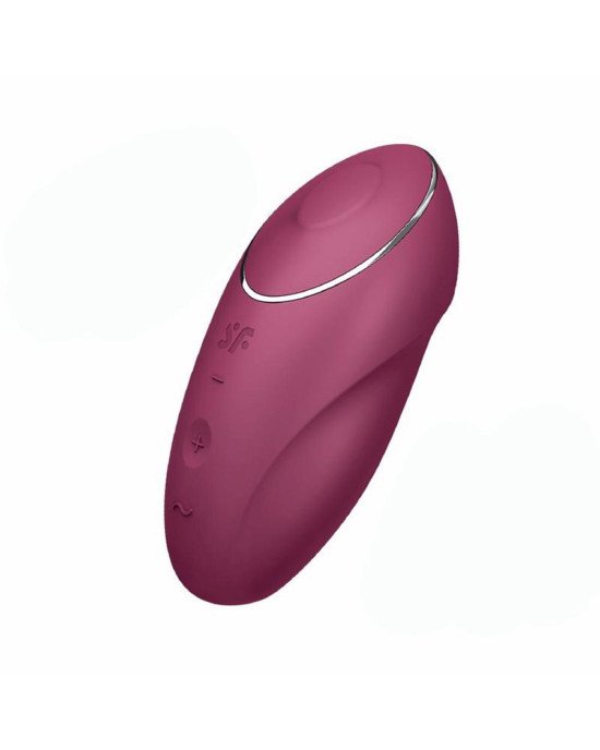Кліторальний стимулятор - Satisfyer Tap & Climax 1 Red Кліторальний стимулятор - Satisfyer Tap & Climax 1 Red