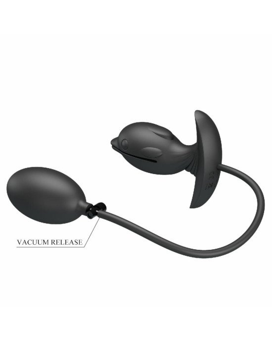Анальна пробка - Pretty Love Hanson Anal Plug Black Анальна пробка - Pretty Love Hanson Anal Plug Black