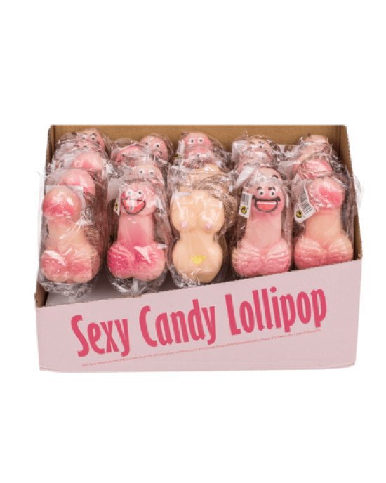 Льодяник Sexy Candy Lollipop Penis Wow, 70 г Льодяник Sexy Candy Lollipop Penis Wow, 70 г