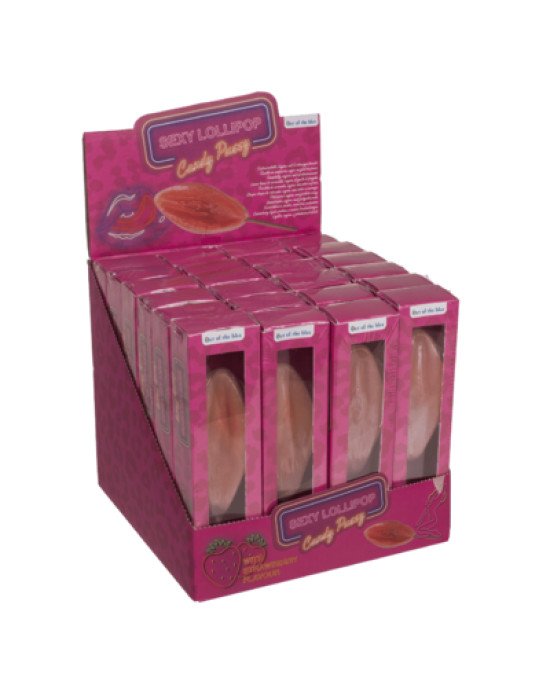 Льодяник Sexy Lollipop Candy Pussy Strawberry, 45 г Льодяник Sexy Lollipop Candy Pussy Strawberry, 45 г