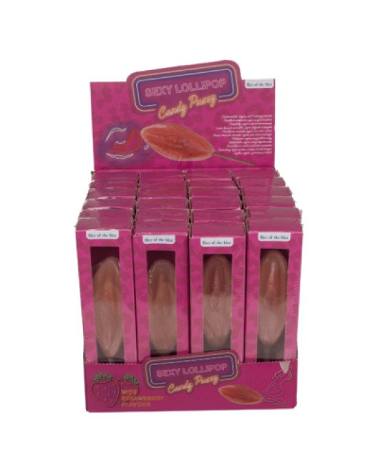 Льодяник Sexy Lollipop Candy Pussy Strawberry, 45 г Льодяник Sexy Lollipop Candy Pussy Strawberry, 45 г