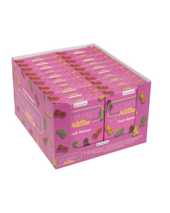 Желейні цукерки Gummy Willies Fruit Flavour, 100 г Желейні цукерки Gummy Willies Fruit Flavour, 100 г